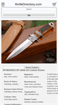 Mobile Screenshot of knifedirectory.com